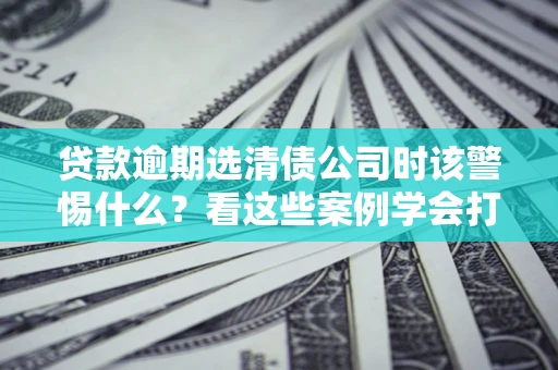 济南贷款逾期选清债公司时该警惕什么？看这些案例学会打翻身仗
