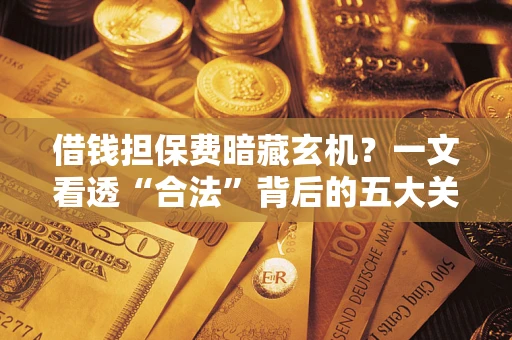 济南借钱担保费暗藏玄机？一文看透“合法”背后的五大关键陷阱