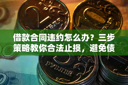 济南借款合同违约怎么办？三步策略教你合法止损，避免债务危机升级
