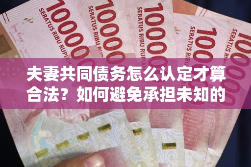 济南夫妻共同债务怎么认定才算合法？如何避免承担未知的债务风险？